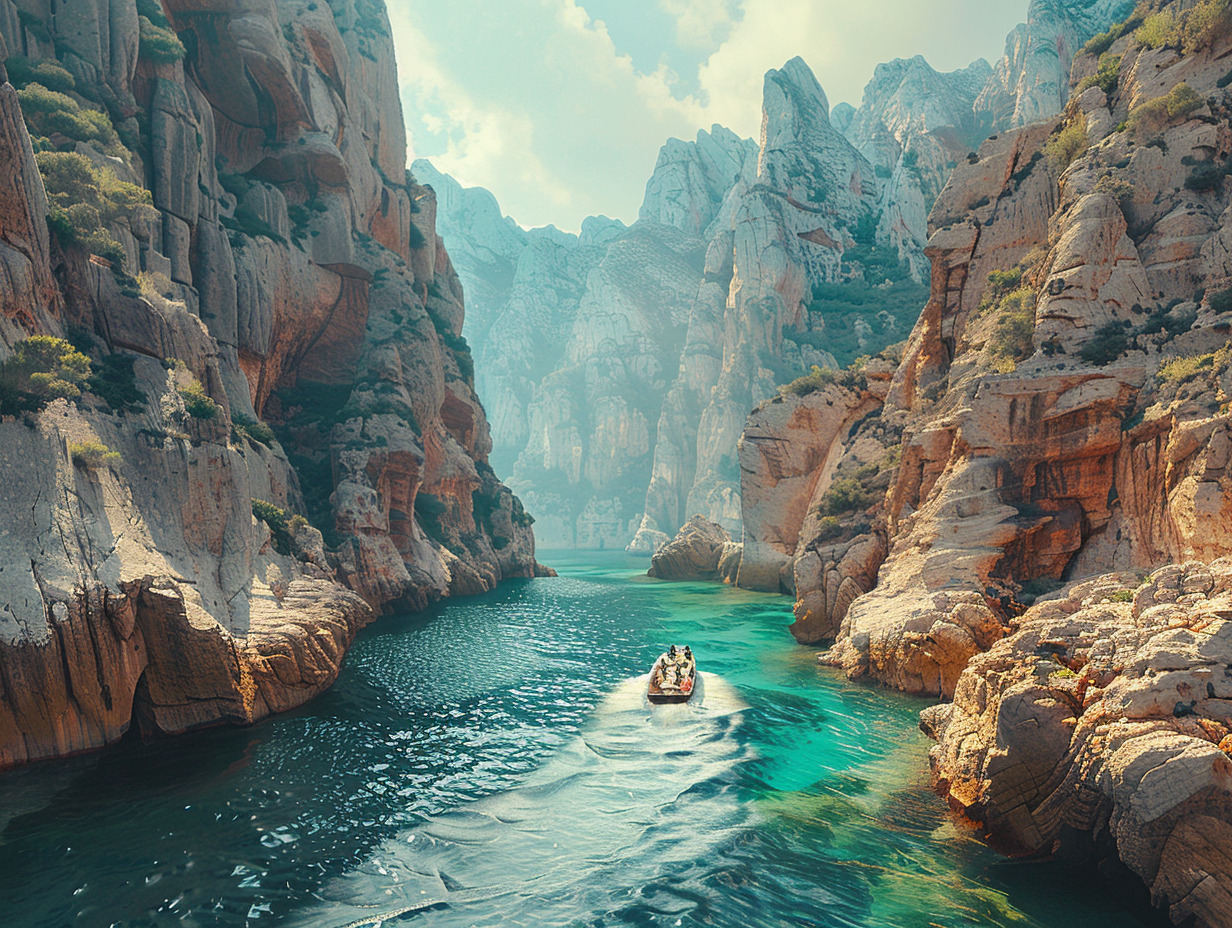 bateau calanques