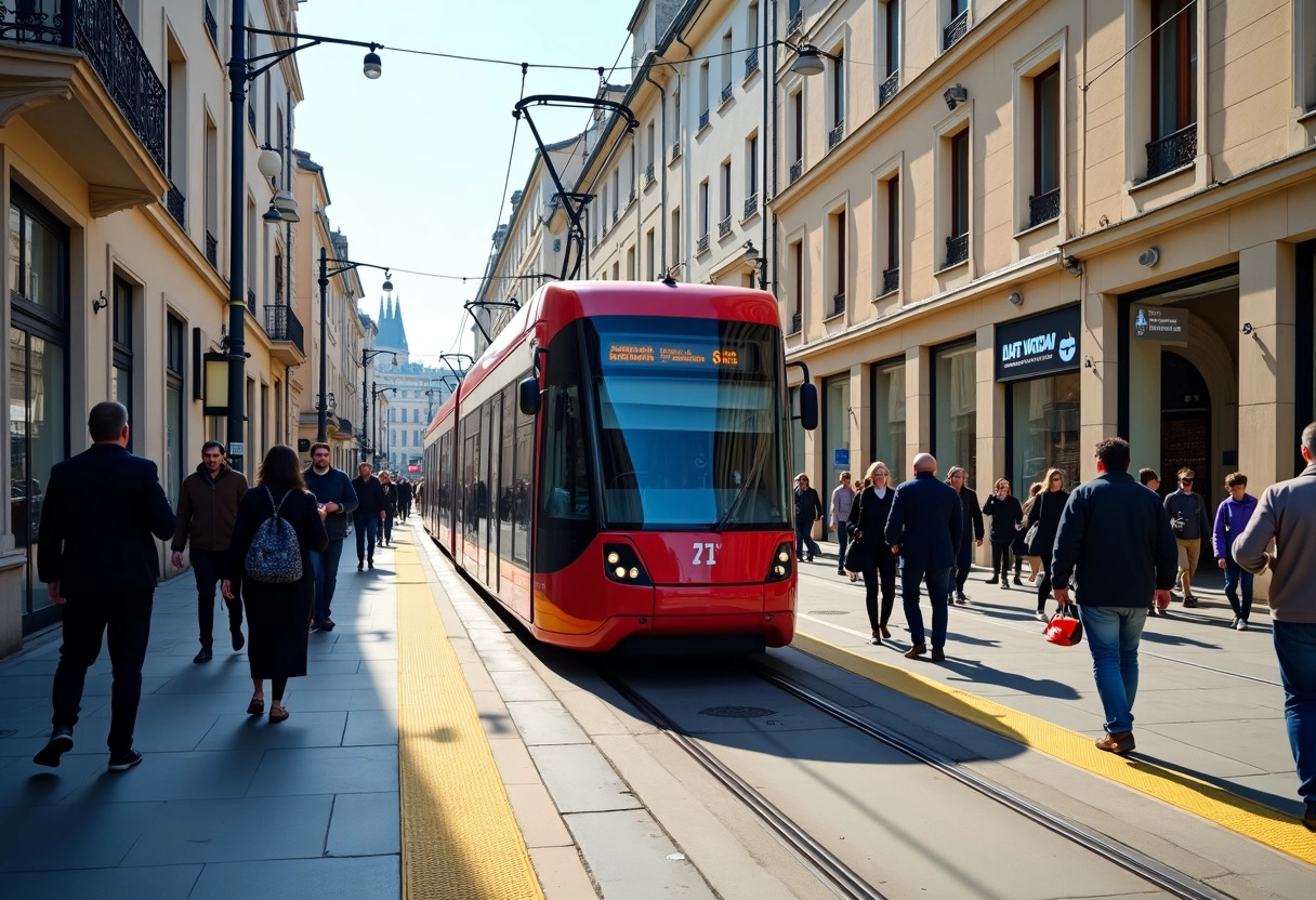 tramway lyon