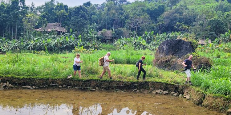 des touristes au Vietnam